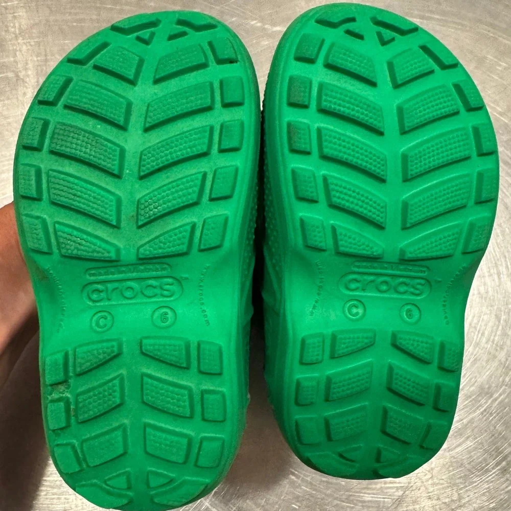 CROCS brand rain wear