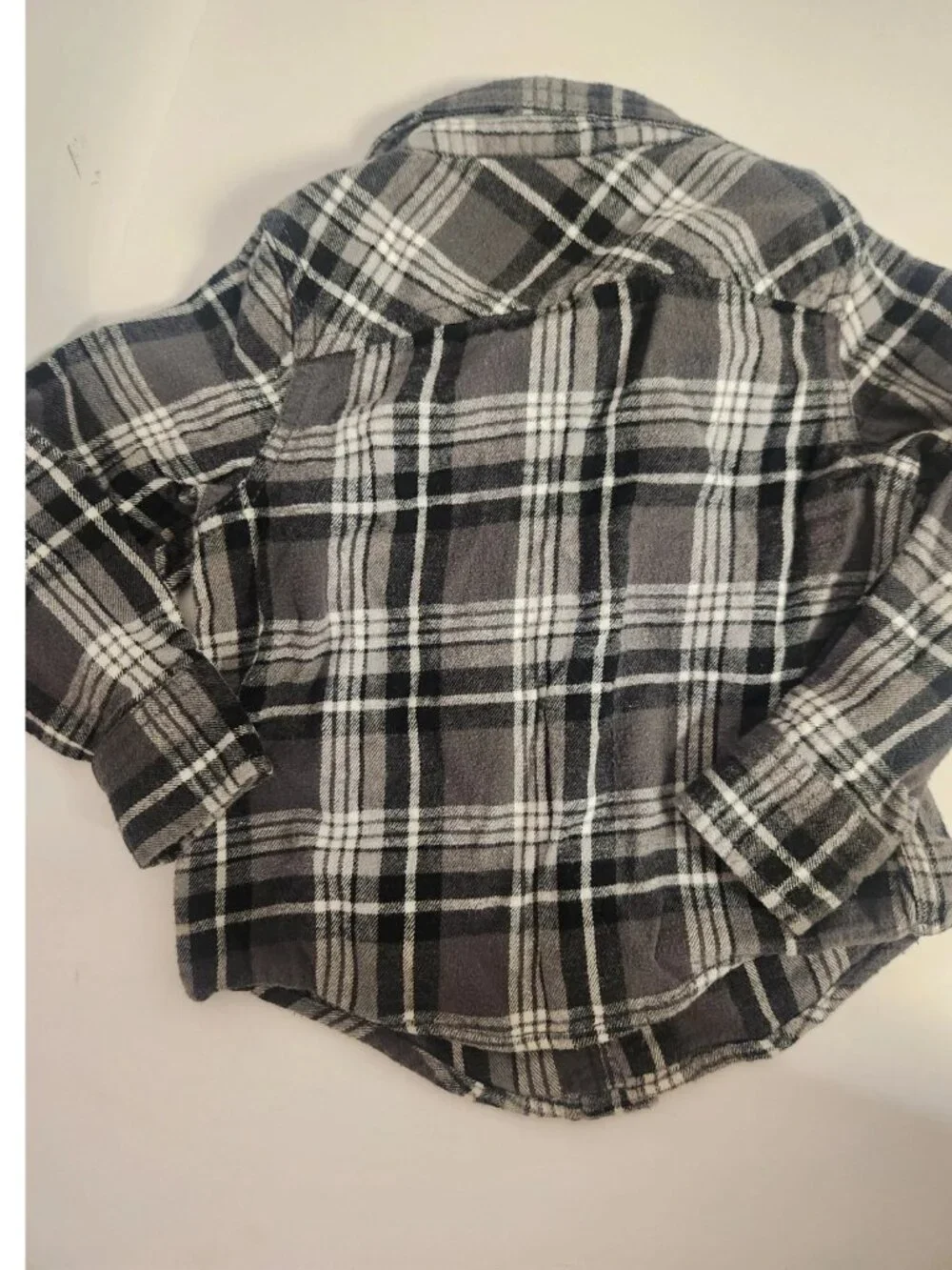 Old Navy pre plaid gently