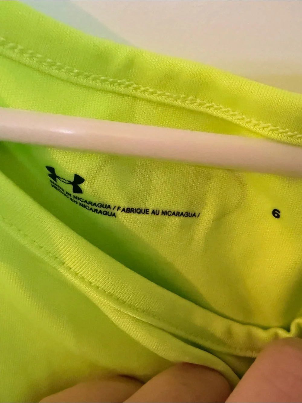 Under Armour bright neon