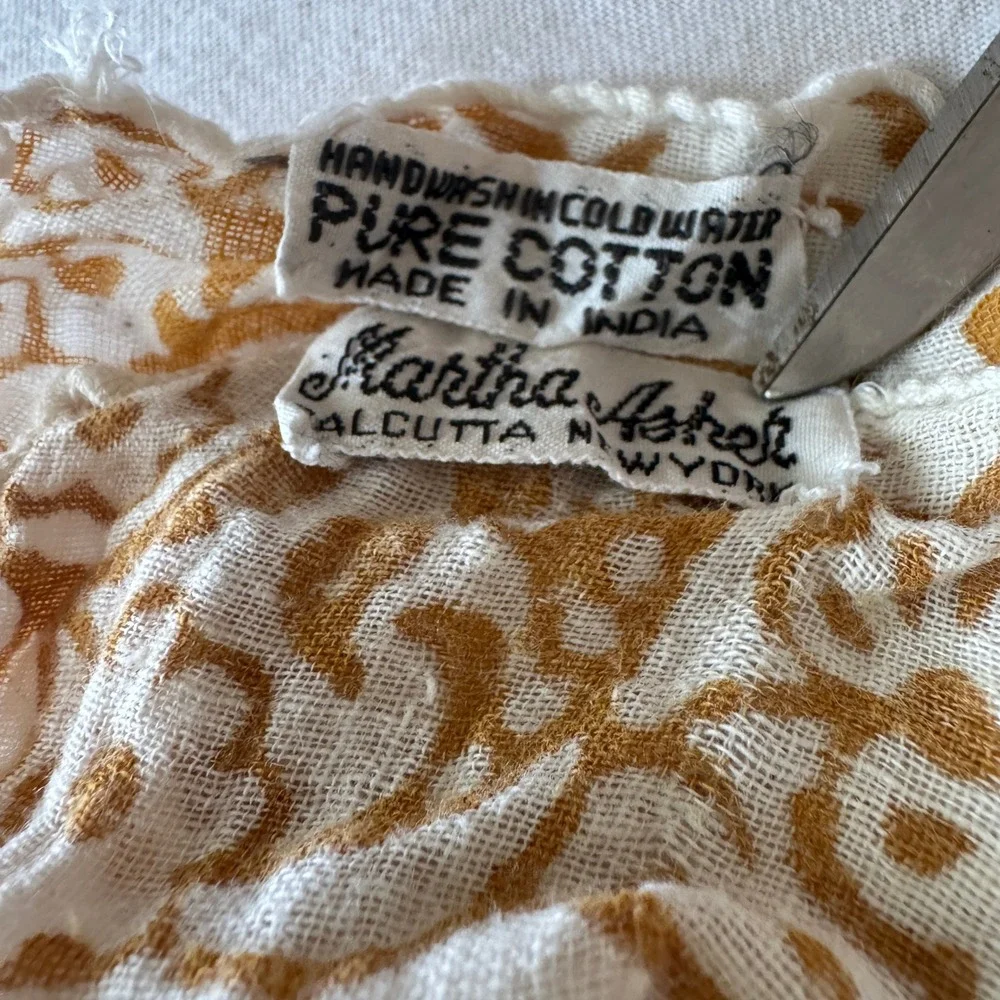 Martha Asher vintage scarf