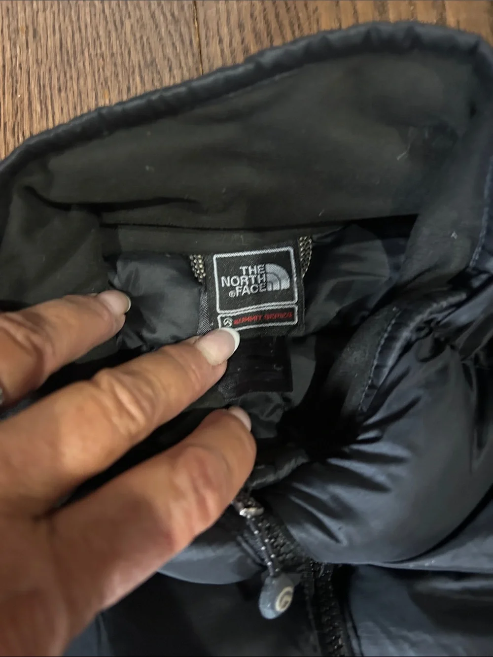 The North Face warm quilted