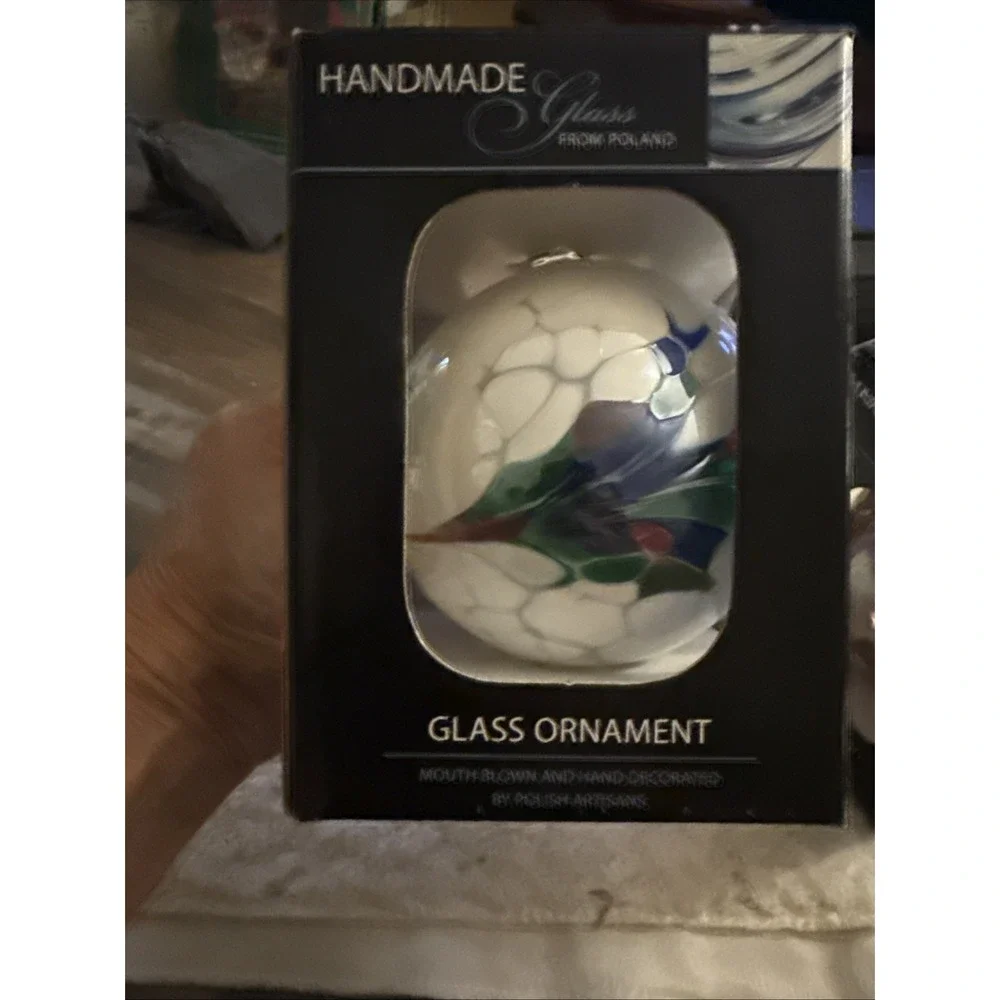 Glass Orb Handmade In Poland Zorza