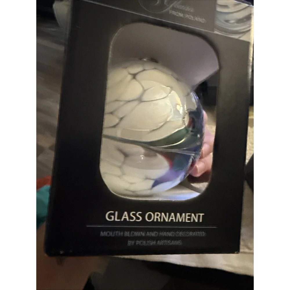 Glass Orb Handmade In Poland Zorza