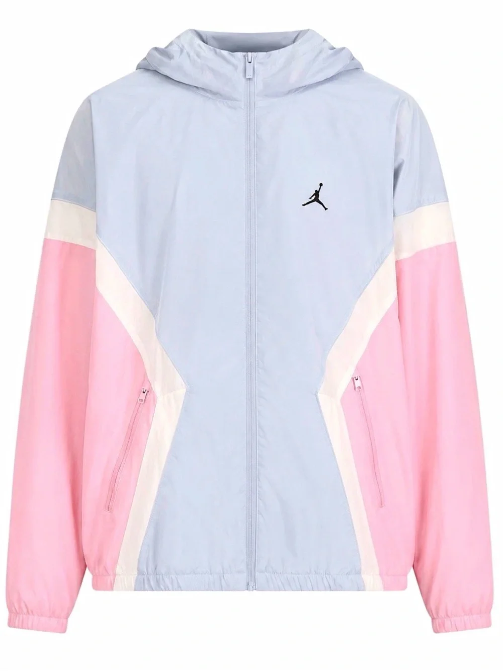 Nike Air Jordan Brooklyn Hooded WindbreakerJacket Aura Carmine HF9333-472