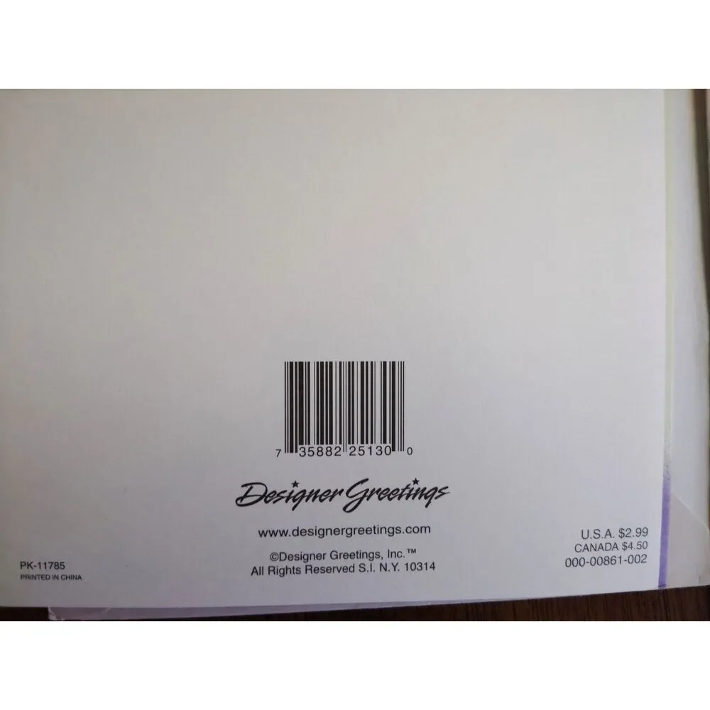 Designer Greetings vtg unused