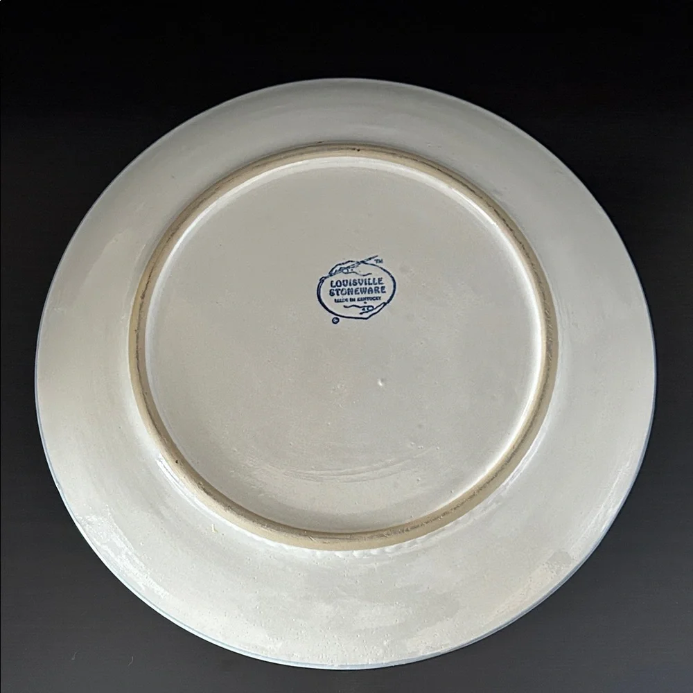 Vintage Louisville Stoneware - The Twelve Days of Christmas Decorative Plate