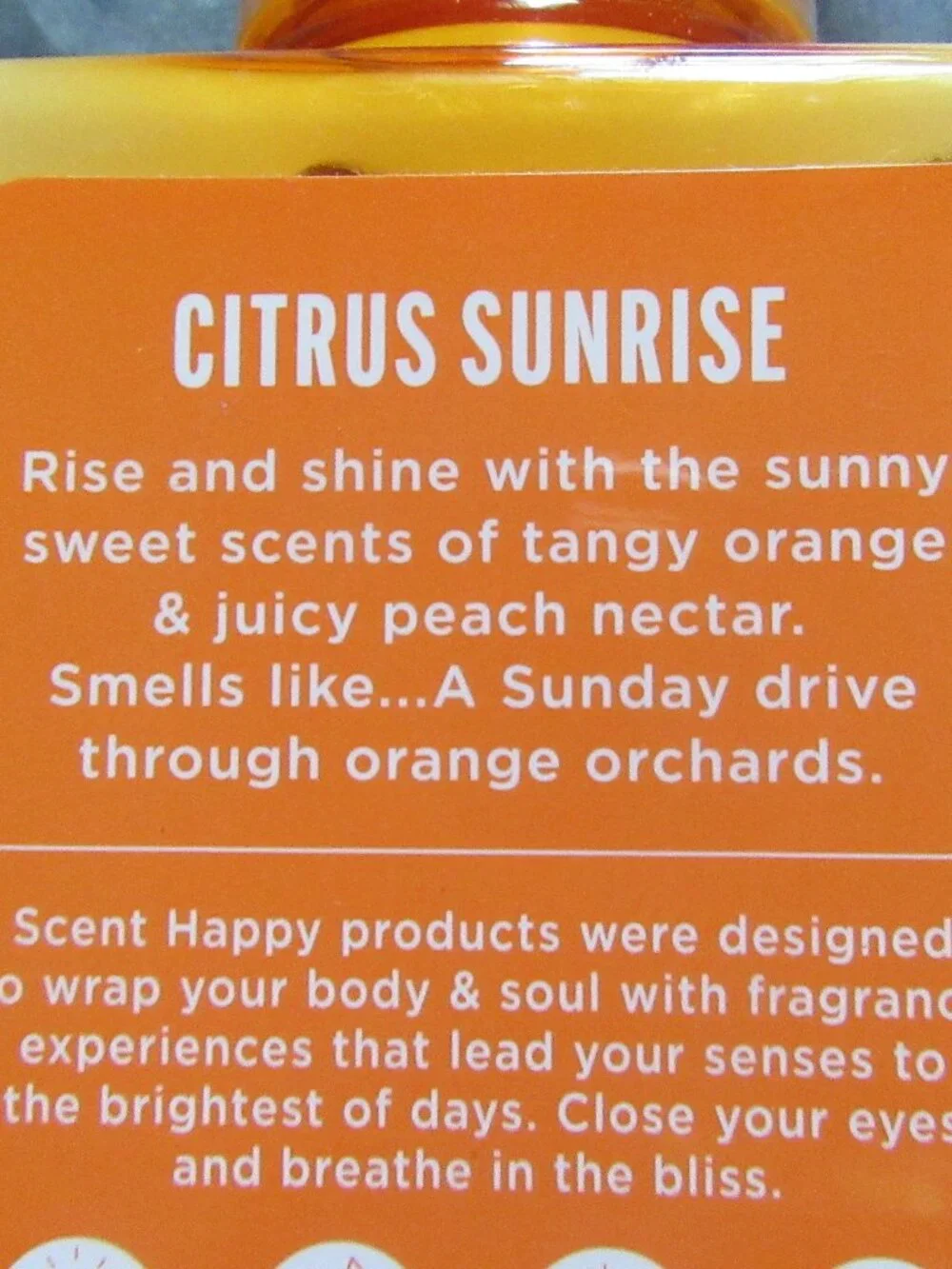 Scent Happy nip citrus