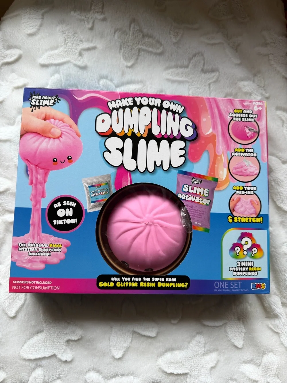 💗🥟 **NIB – RARE MAKE YOUR OWN DUMPLING SLIME!** 🥟✨
