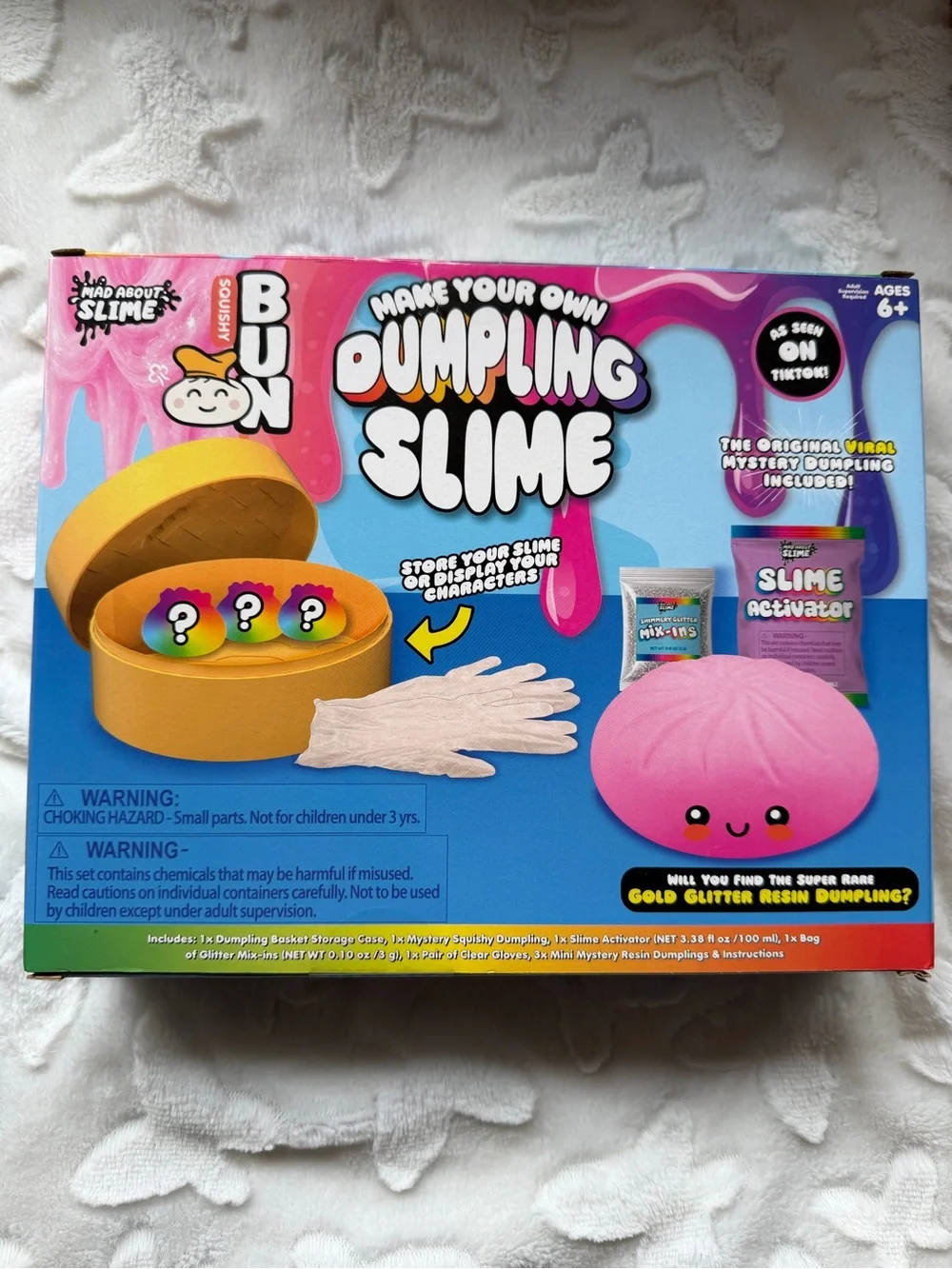 💗🥟 **NIB – RARE MAKE YOUR OWN DUMPLING SLIME!** 🥟✨