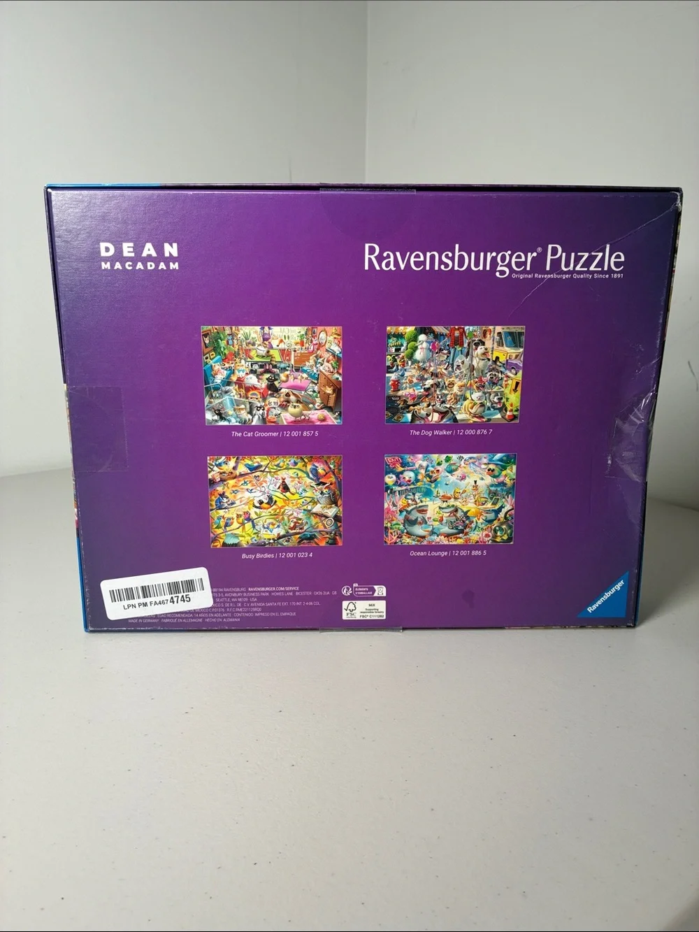 Ravensburger colorful cat