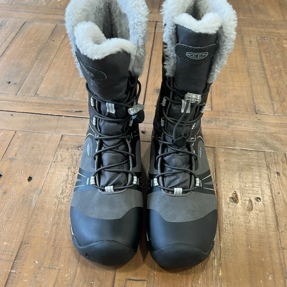 Keen charcoal gray