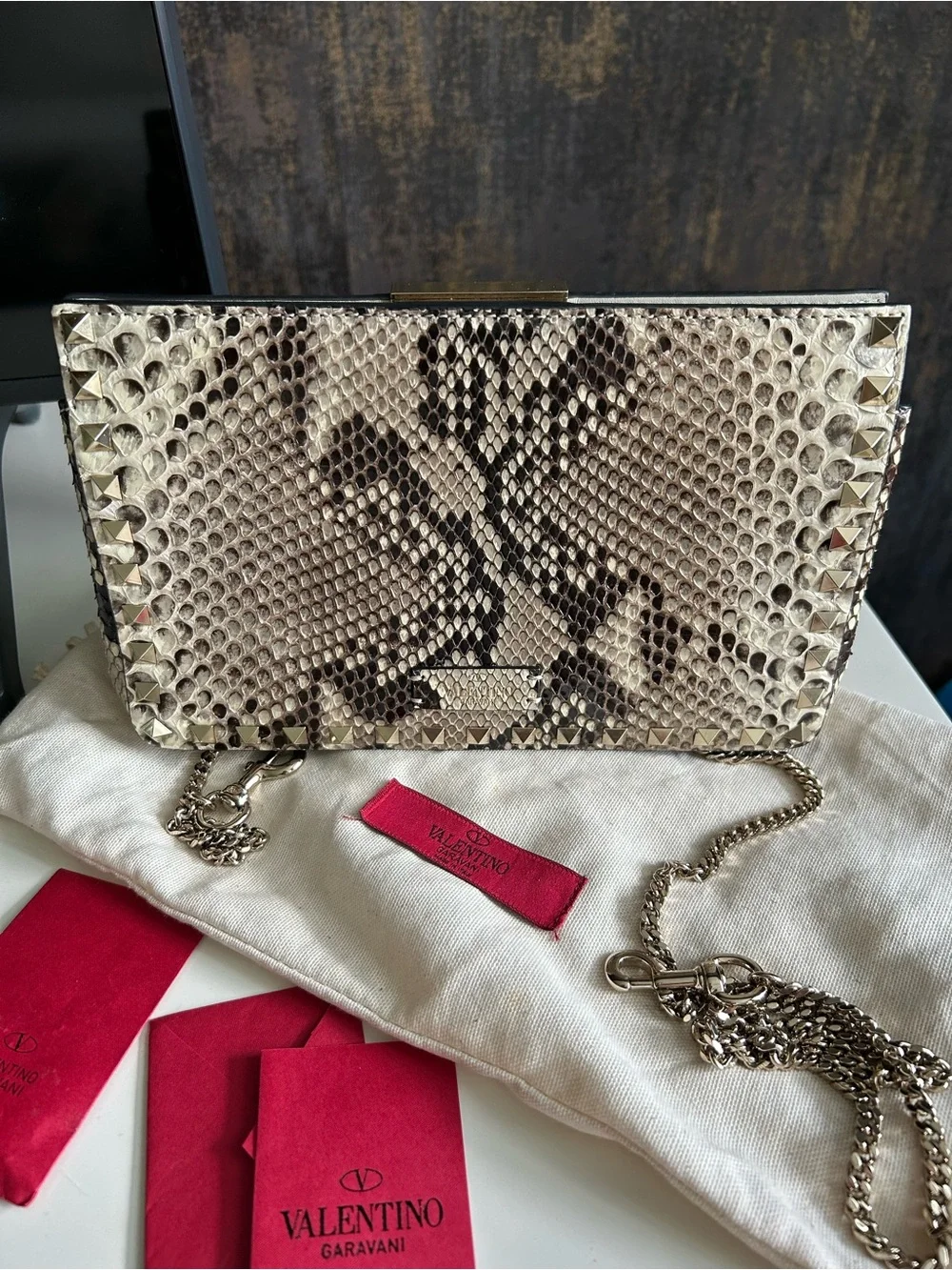 Valentino Garavani valentino snakeskin