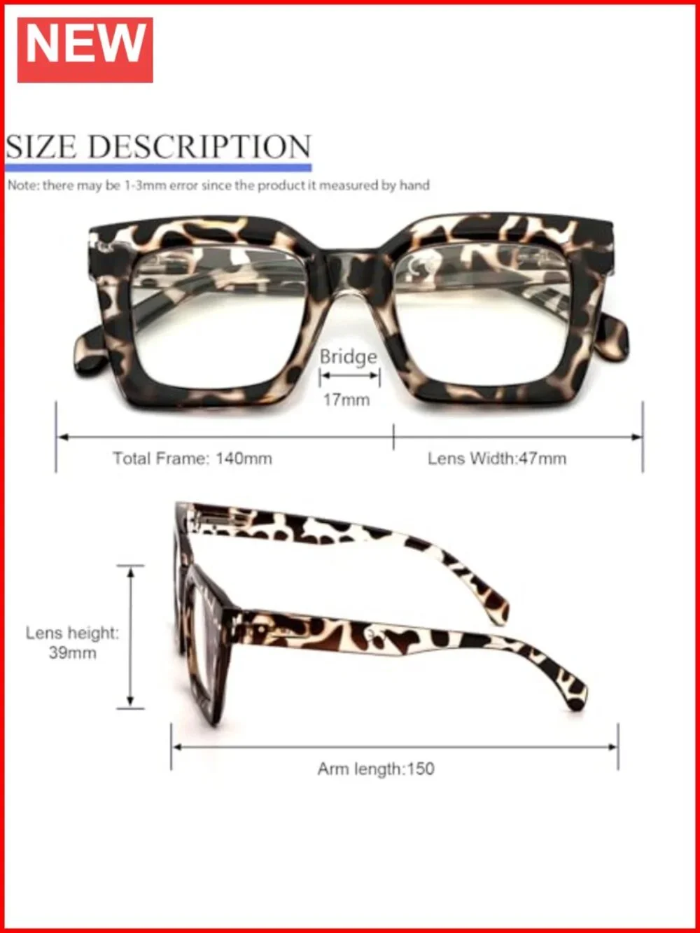 3 Pack Oversized Reading Glasses for Women Blue Light Blocking Computer Readers