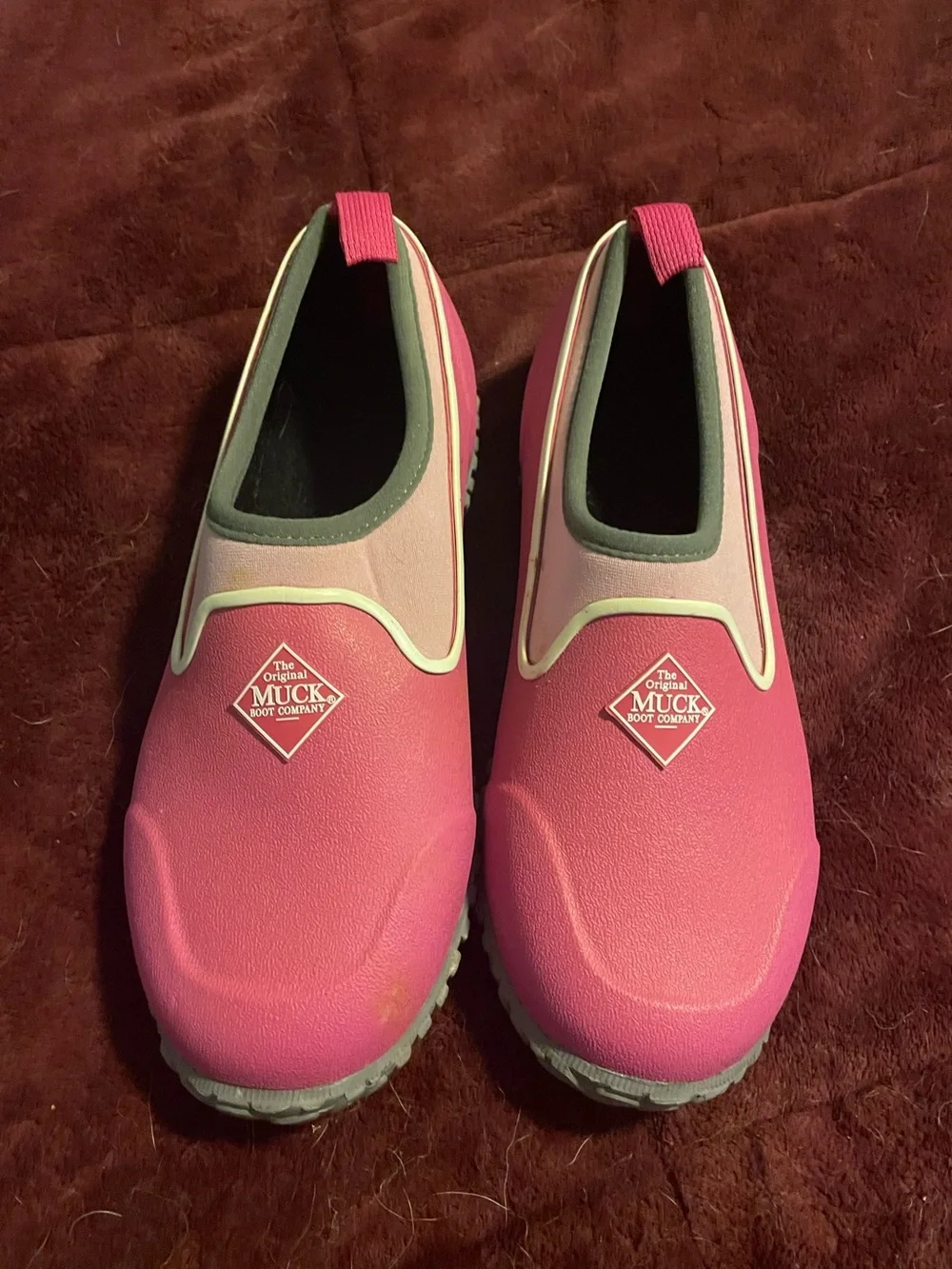 Children’s Pink Slip-On Garden Shoes