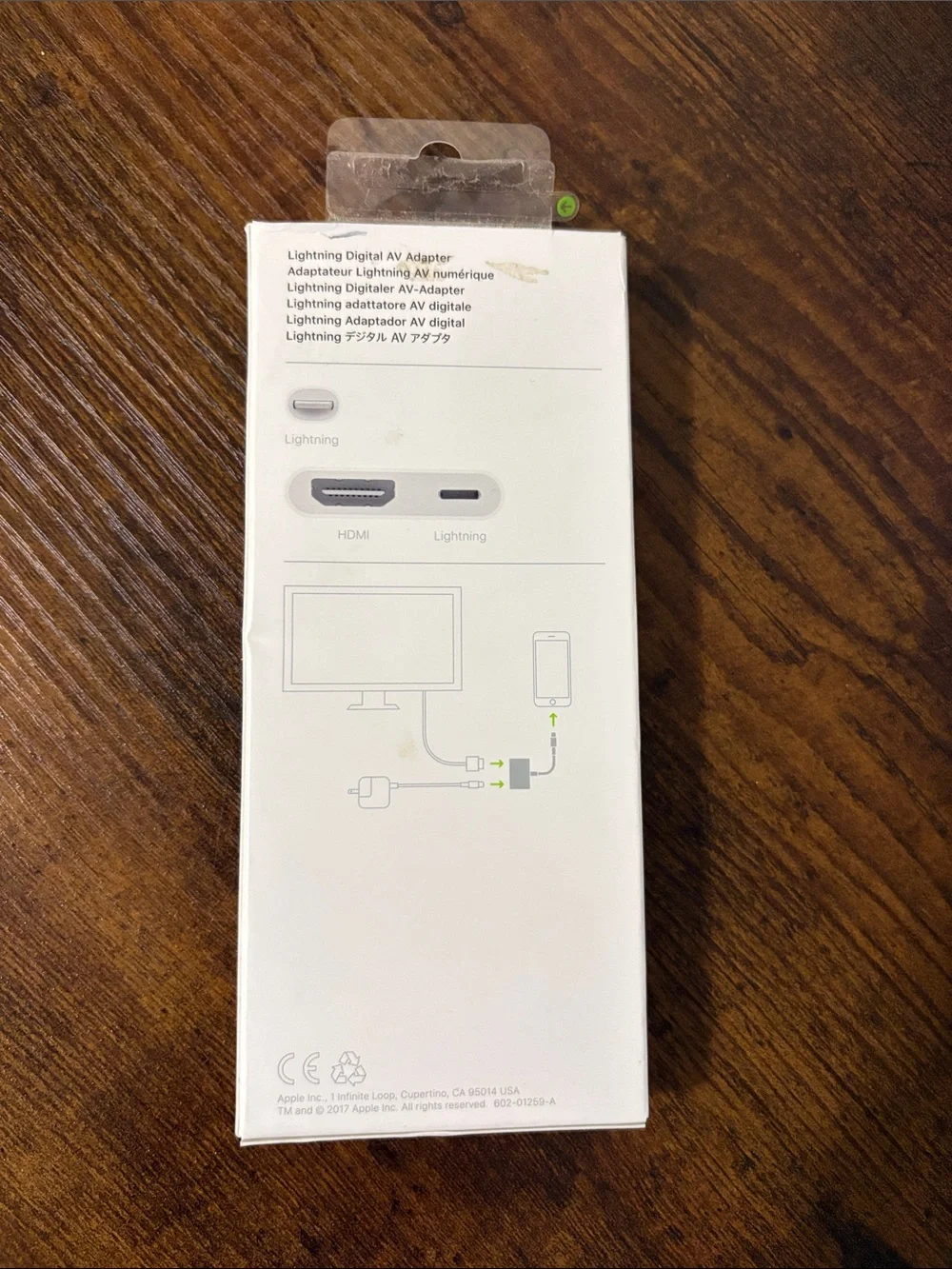 Apple used original