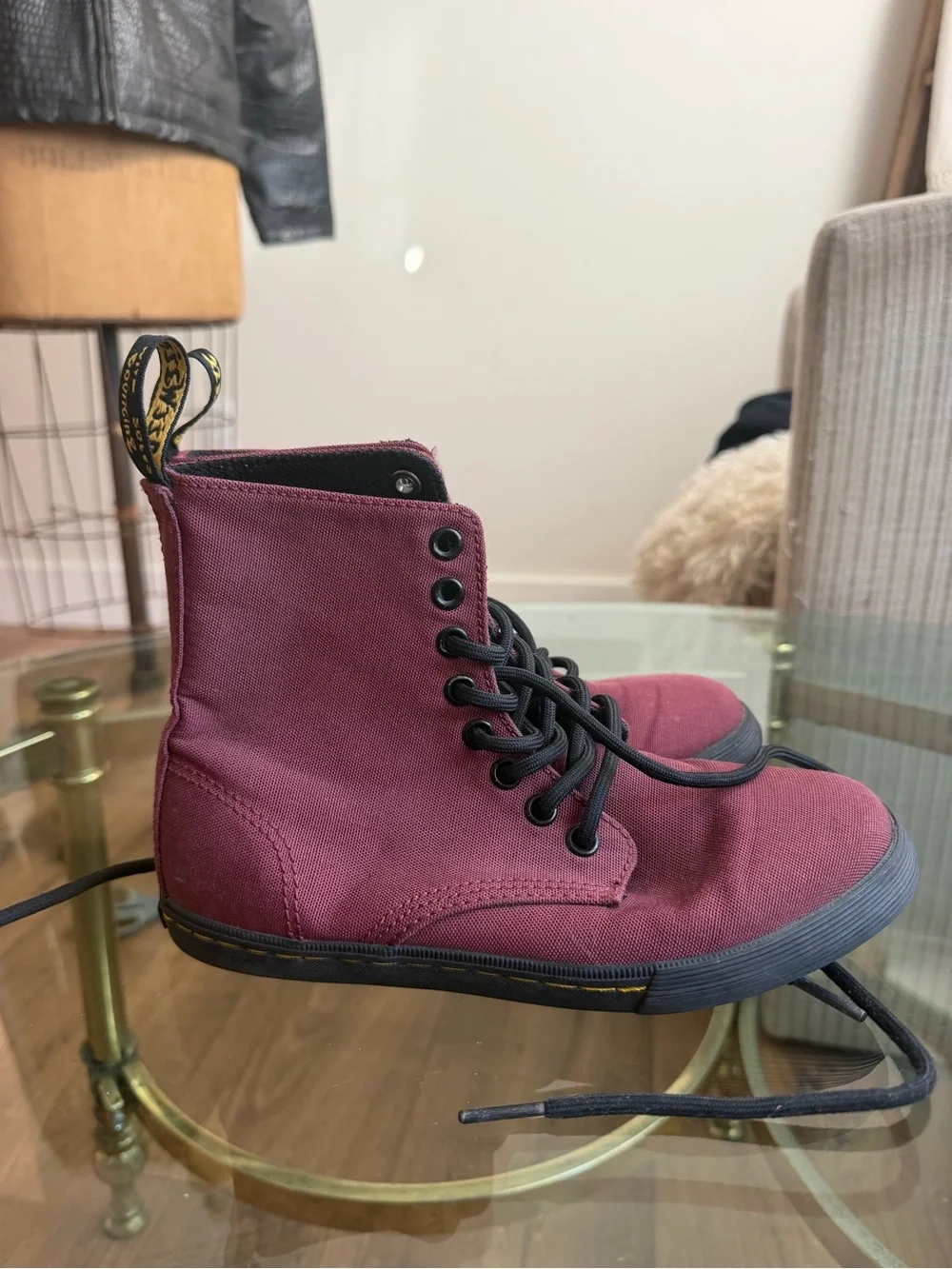 Dr. Martens boot loop woven