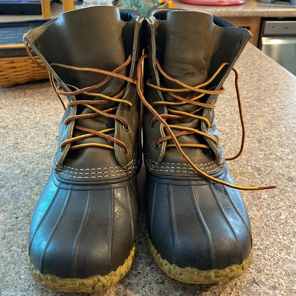 L.L. Bean Boots Men’s 8M 503049 Waterproof Lower FM Duck Boots