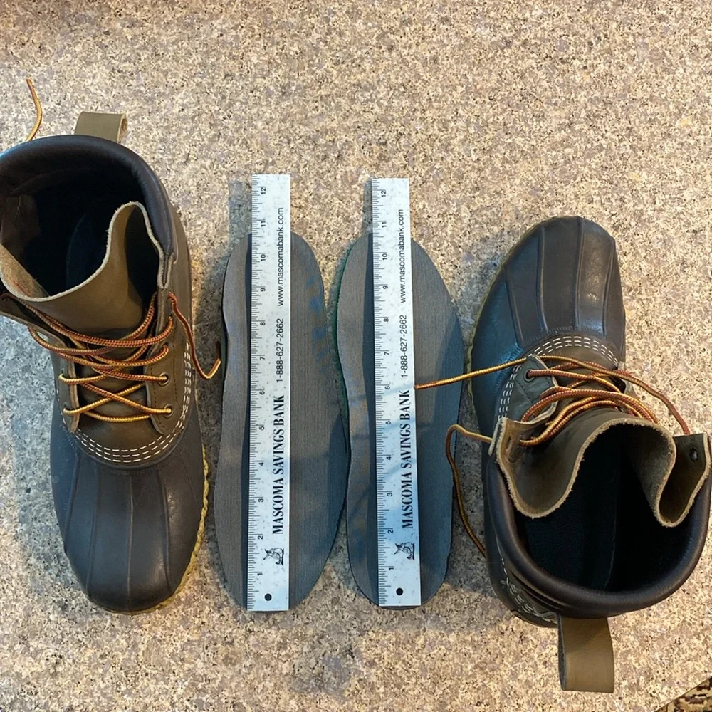 L.L. Bean Boots Men’s 8M 503049 Waterproof Lower FM Duck Boots