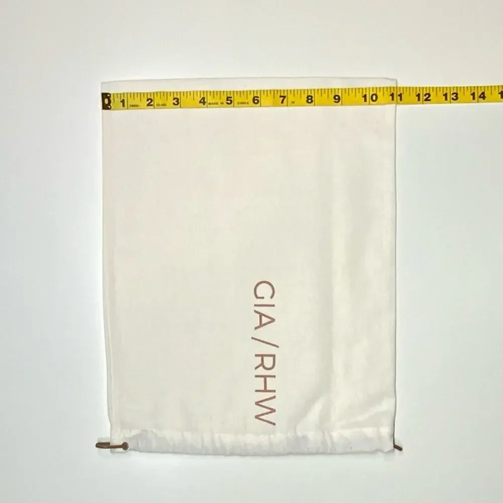 GIA/RHW | Dust Bag | Ivory/Brown | W 11 x H 14 inch