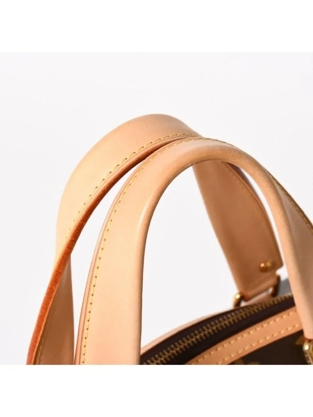 Louis Vuitton Retiro PM Monogram 2-Way Bag Brown Gold