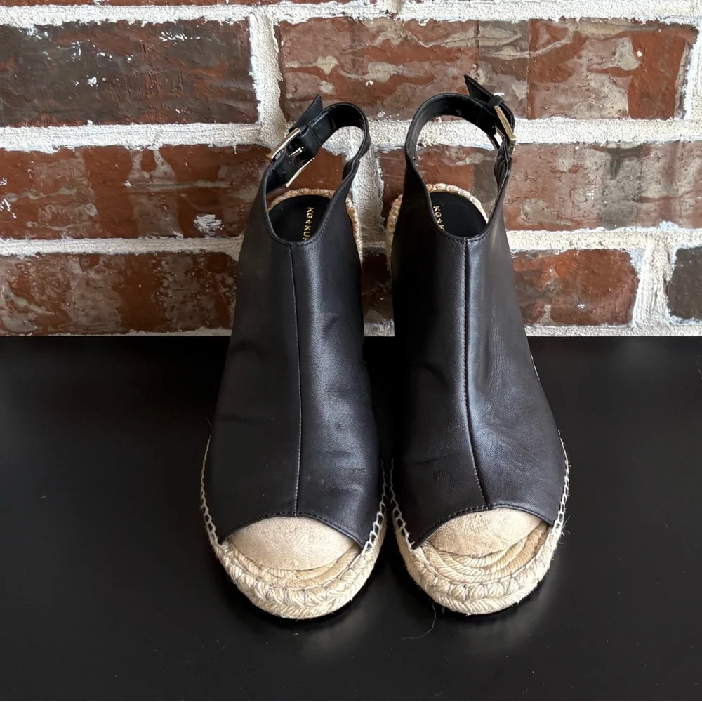 Kurt Geiger black leather