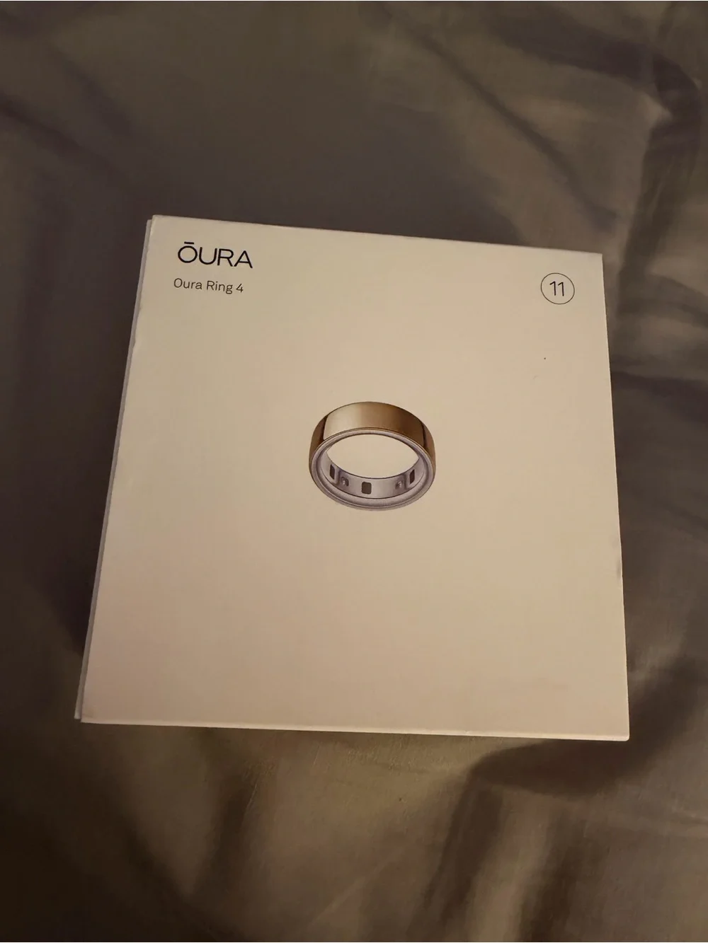 Aura Ring 4 Gold Women’s Smart Health & Fitness Tracker Ring