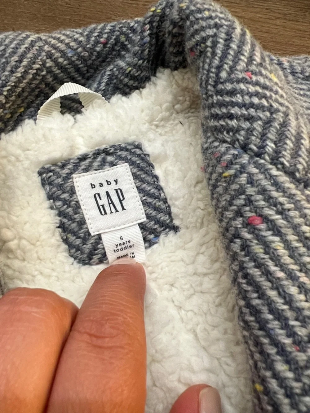 GAP classic peacoat