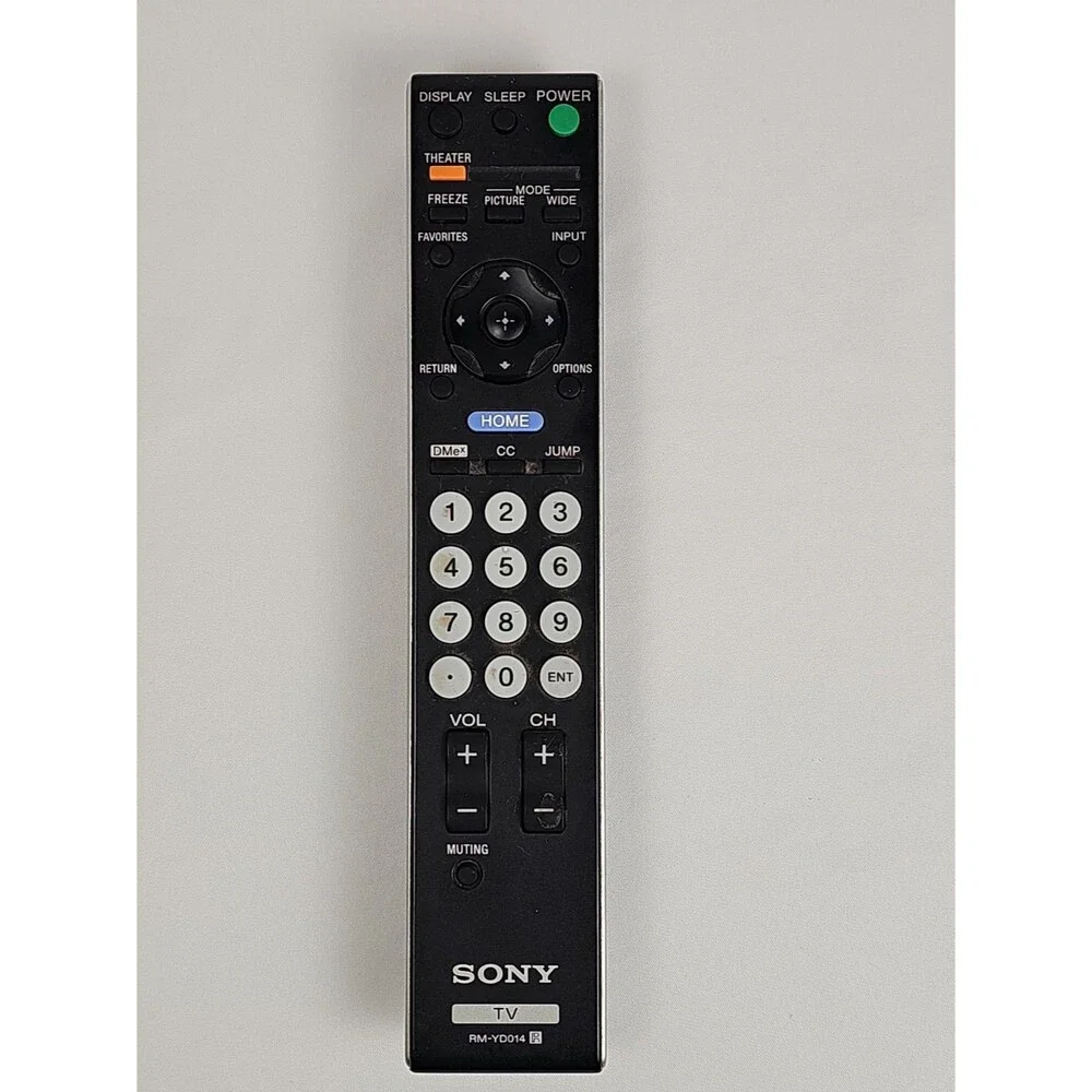 Sony Remote Control RM-YD014 Genuine OEM Bravia TV Original OEM - Tested Working