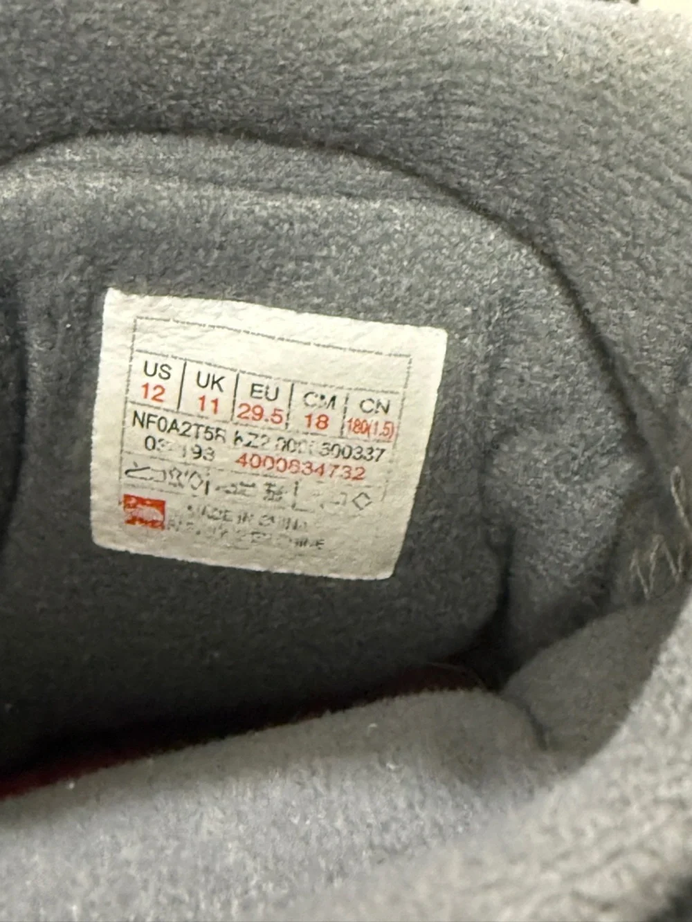 The North Face black waterproof