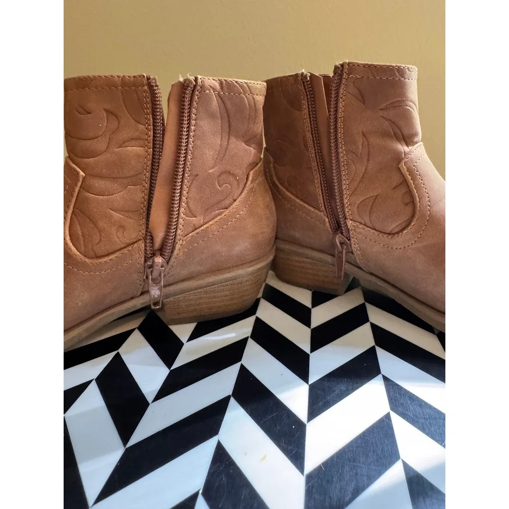 Jessica Cline faux suede