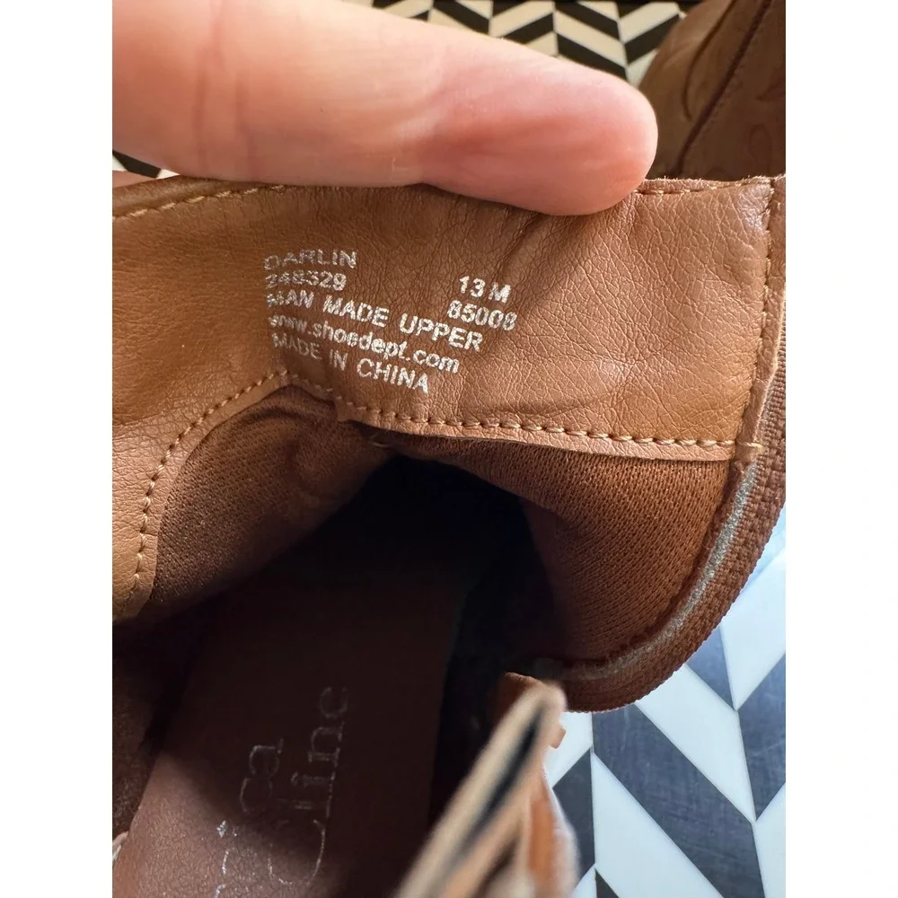 Jessica Cline faux suede