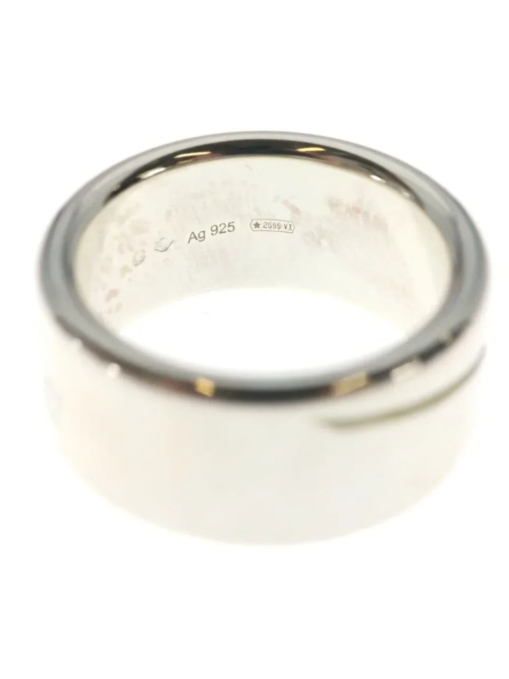 Gucci diagonal ring