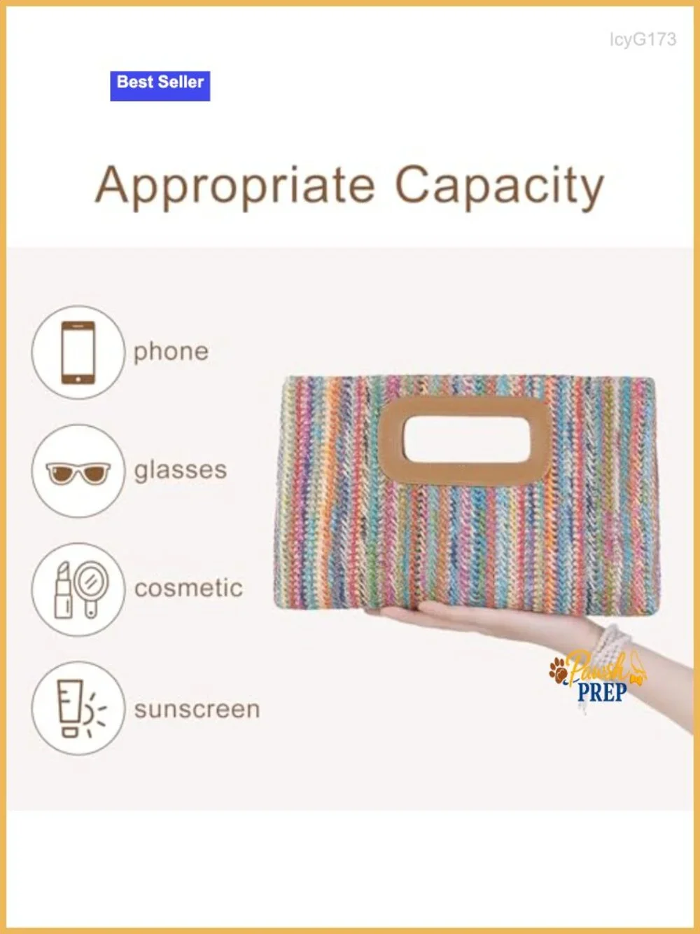 Straw Woven Clutch Purse Top Handle Crossbody Handbag Boho Evening Envelope