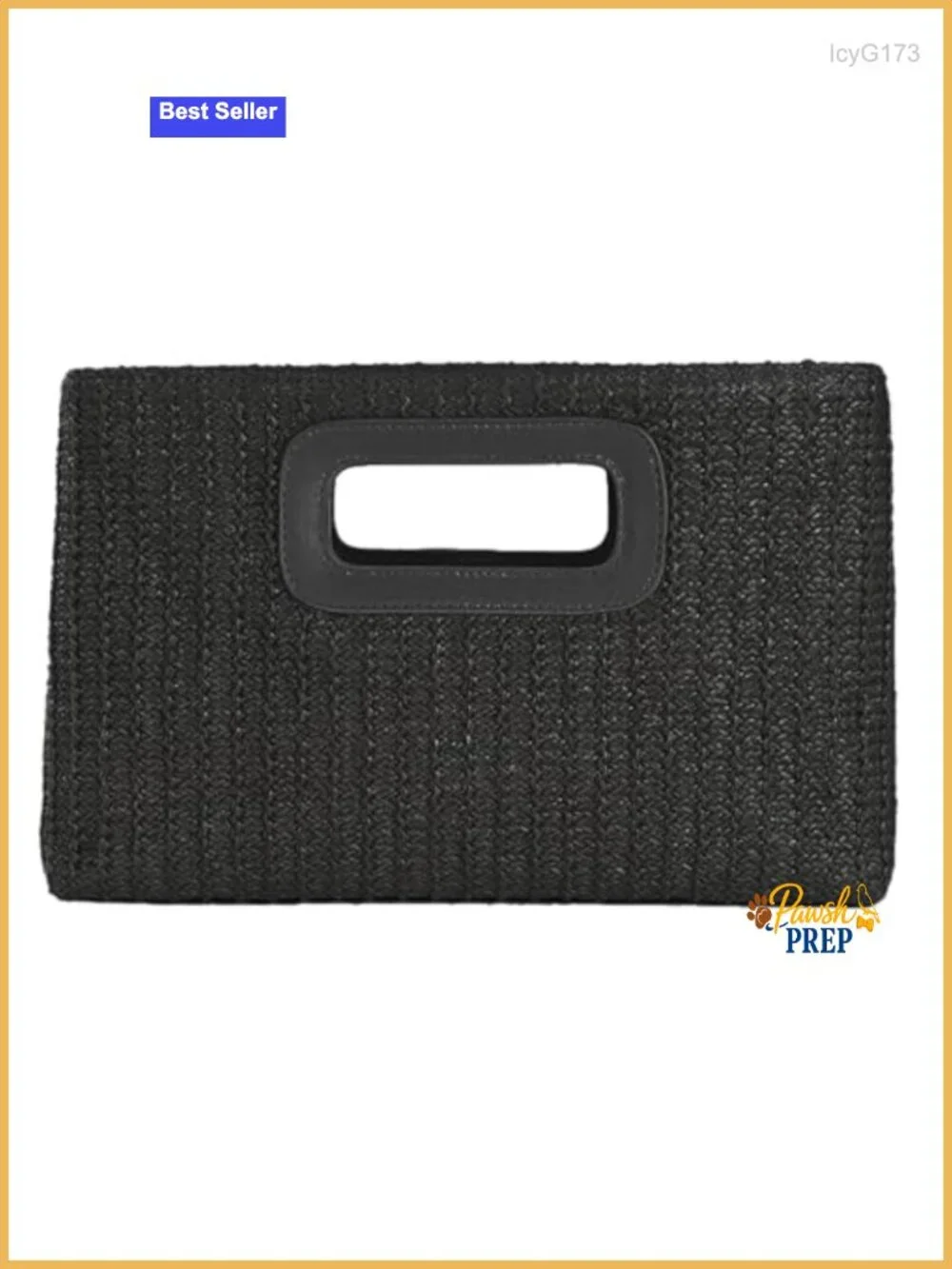 Straw Woven Clutch Purse Top Handle Crossbody Handbag Boho Evening Envelope