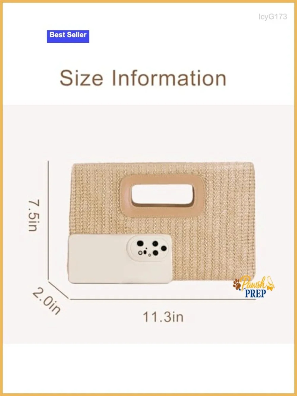 Straw Woven Clutch Purse Top Handle Crossbody Handbag Boho Evening Envelope