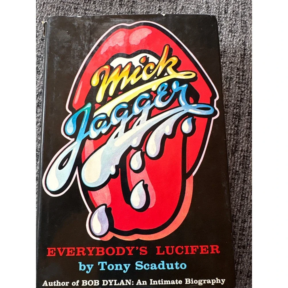 Mick‎ Jagger Everybody's Lucifer Tony Scaduto Biography Book 1974