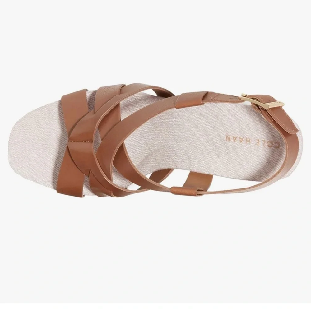 Cole Haan strappy wedge