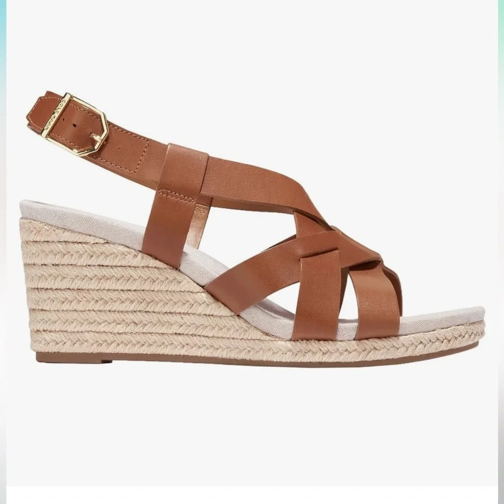 Cole Haan strappy wedge