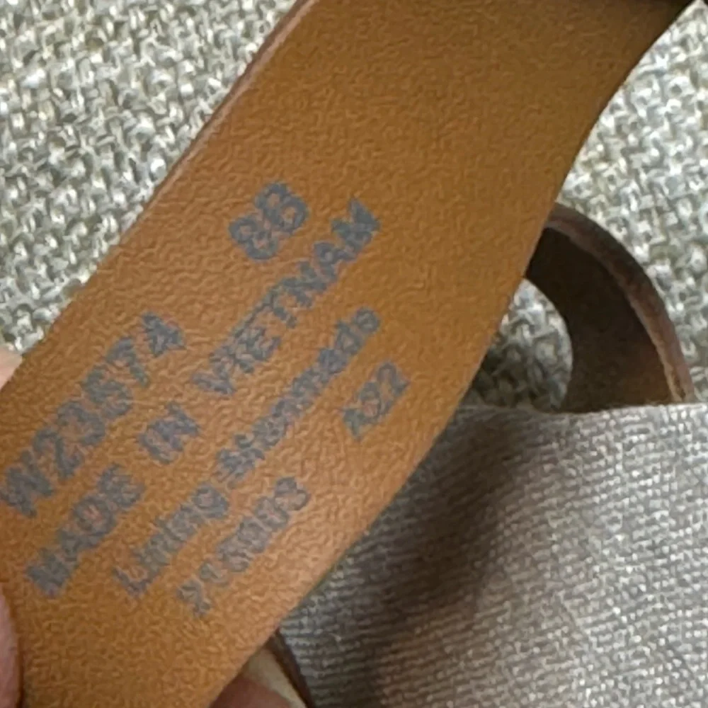 Cole Haan strappy wedge