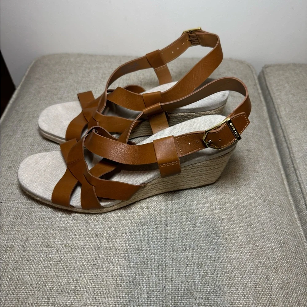 Cole Haan strappy wedge