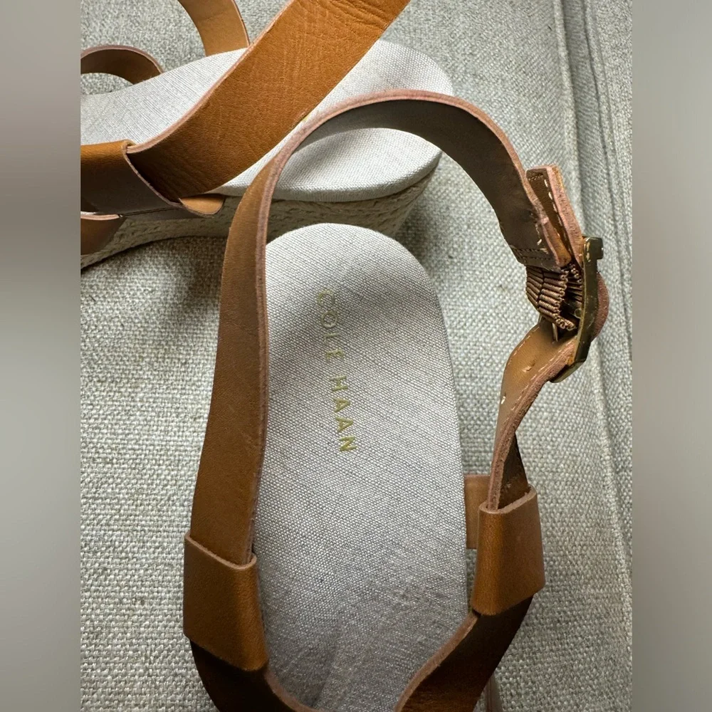 Cole Haan strappy wedge