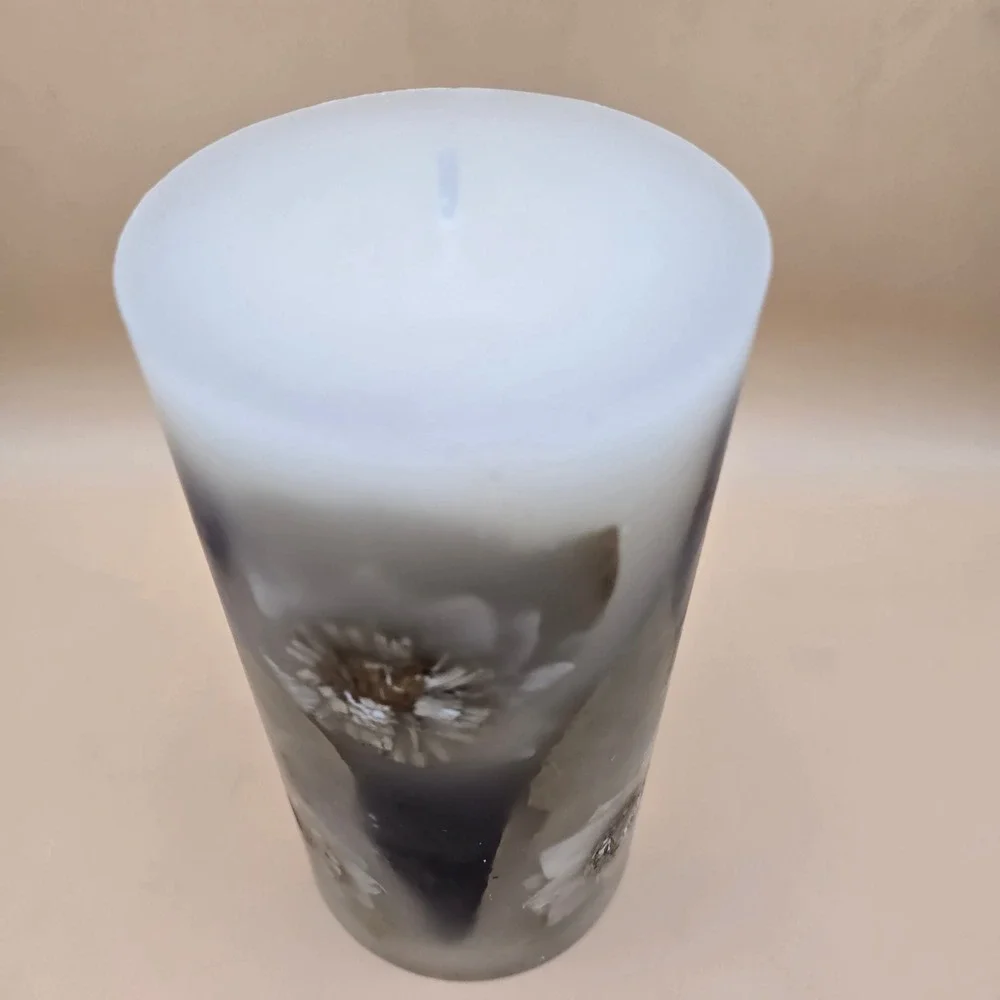 Pottery Barn floral cube