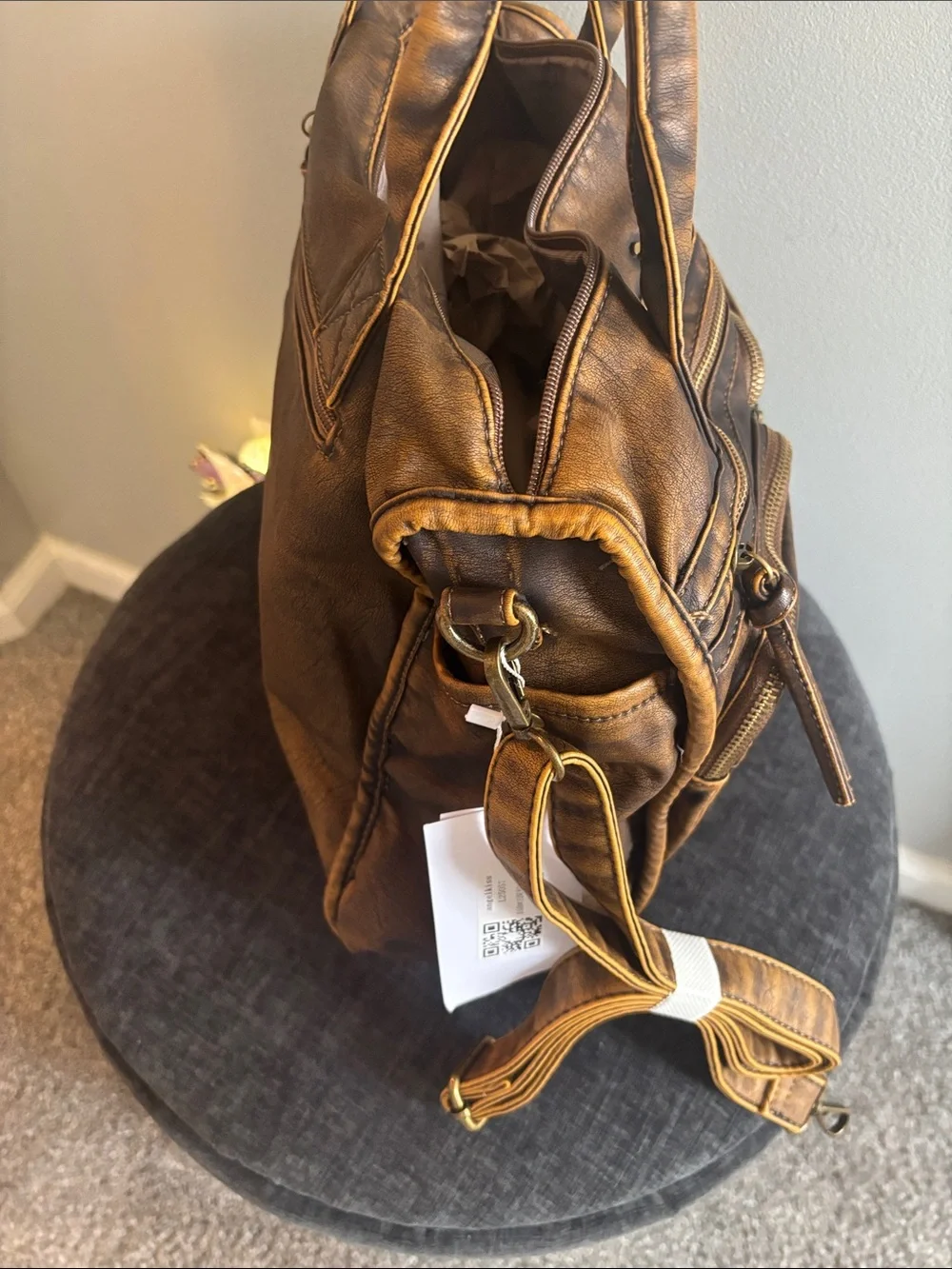 Angel Kiss roomy satchel