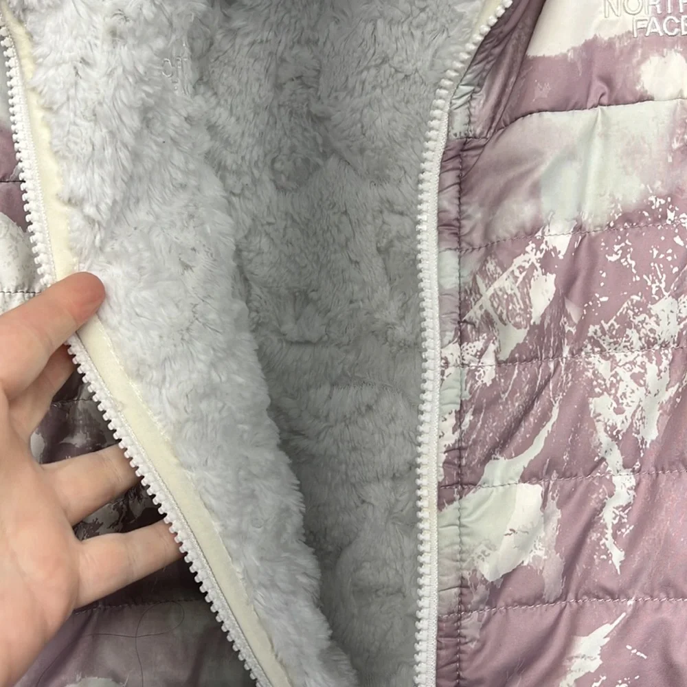 The North Face swirl xl coat