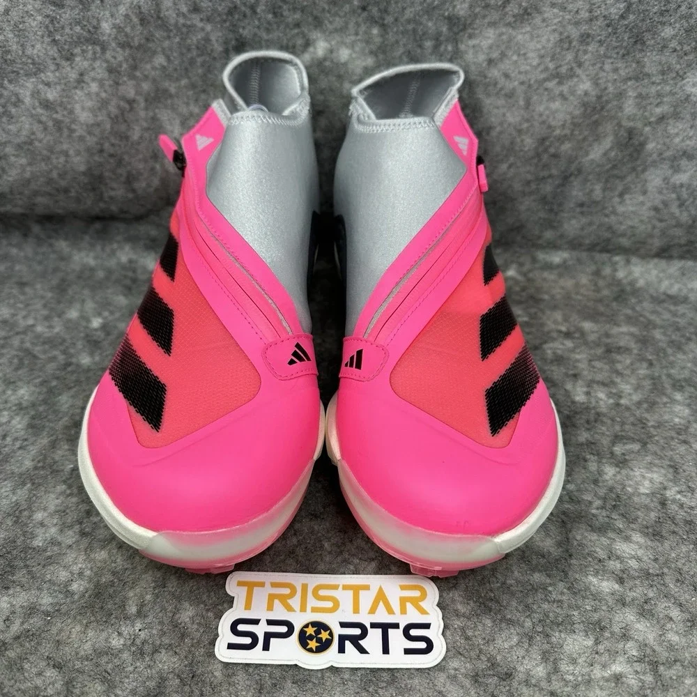 Adidas Adizero Impact+ TPU Baseball Cleats Mens Sz 9.5 Pink Gray Molded IF3353