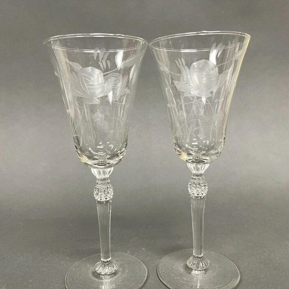 Unbranded wine glasses