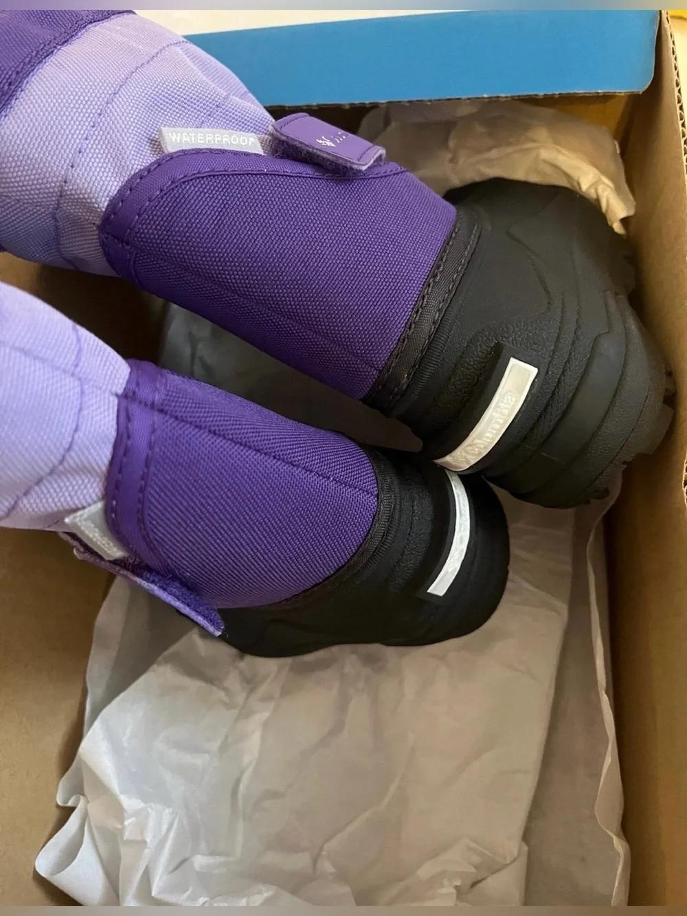 Columbia Baby Toddler Girls Powerbug 2 Plus Snow Winter Boots 4C