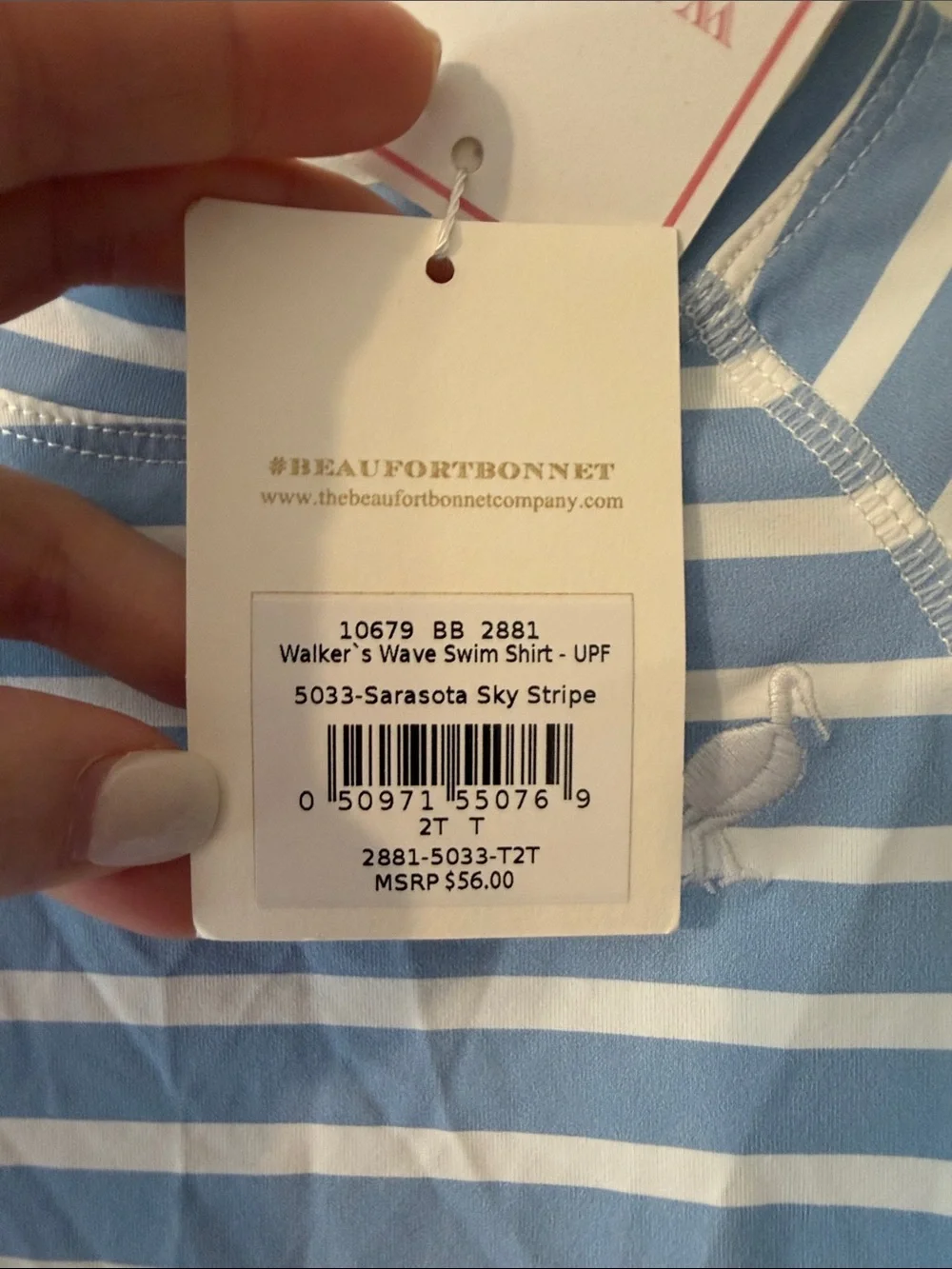 NWT TBBC 2T Rash Guard