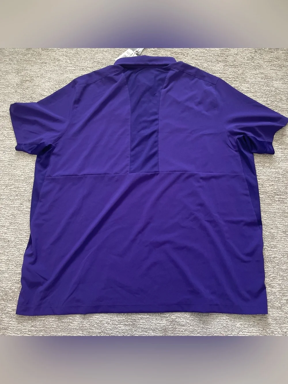 Adidas Weber State Wildcats Stadium Coaches Polo Shirt Purple Men’s 3XL NWT