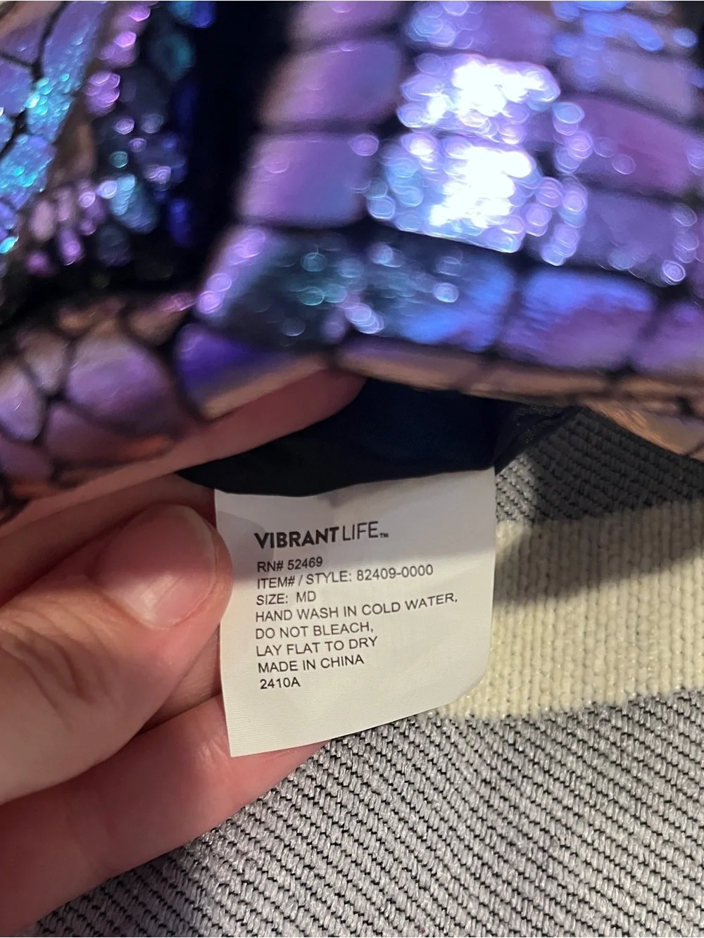Vibrant item details